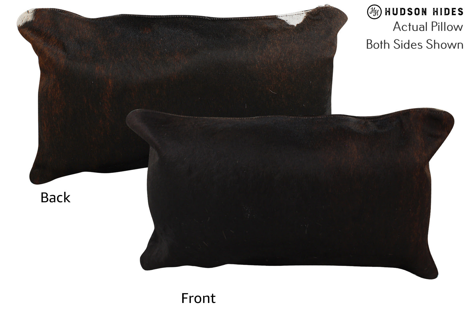Chocolate Cowhide Pillow #73327