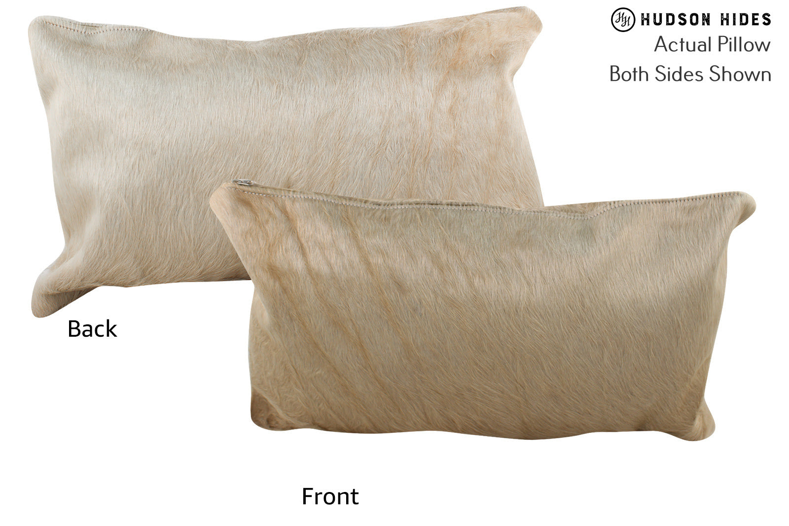 Champagne Cowhide Pillow #73418