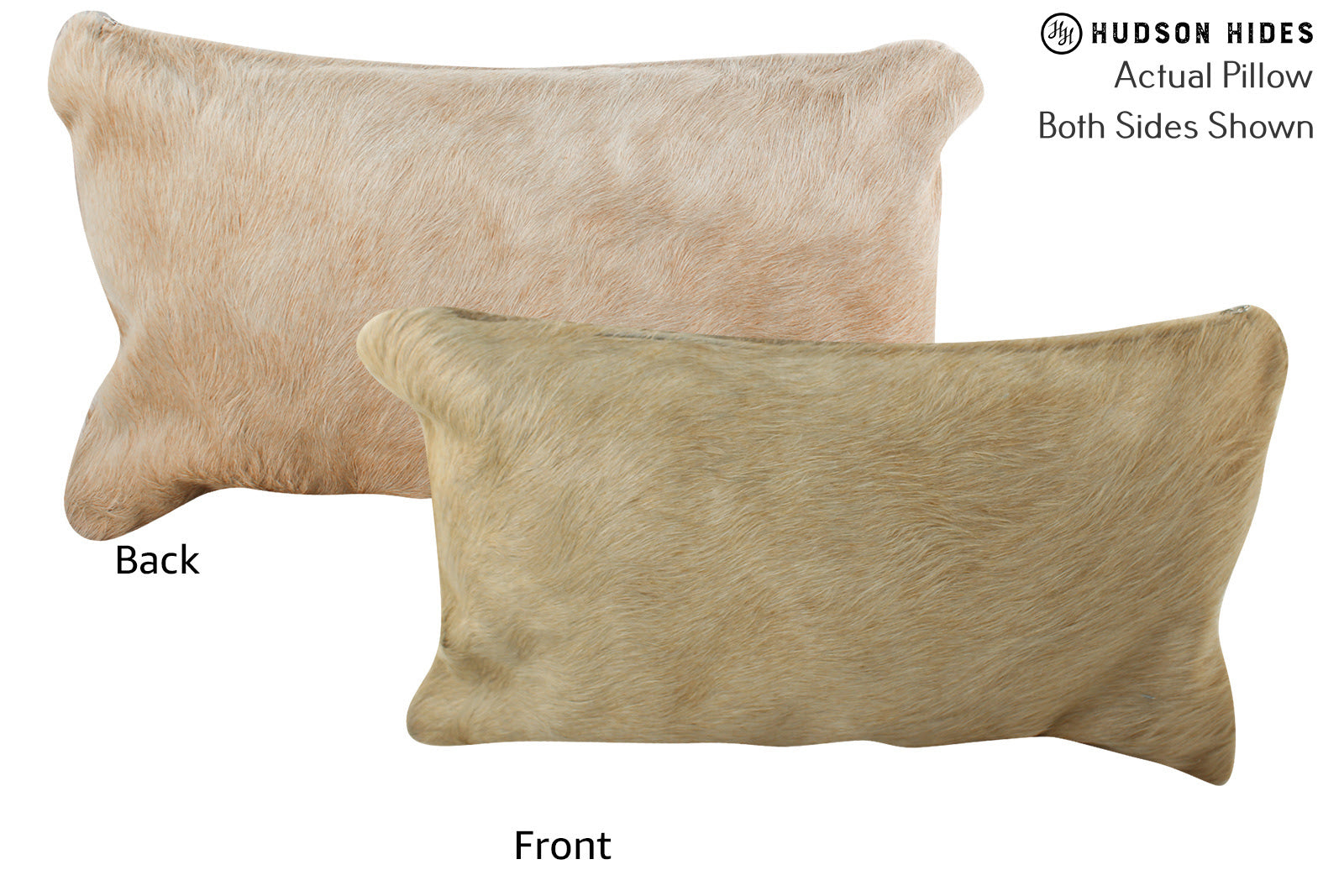 Champagne Cowhide Pillow #73453