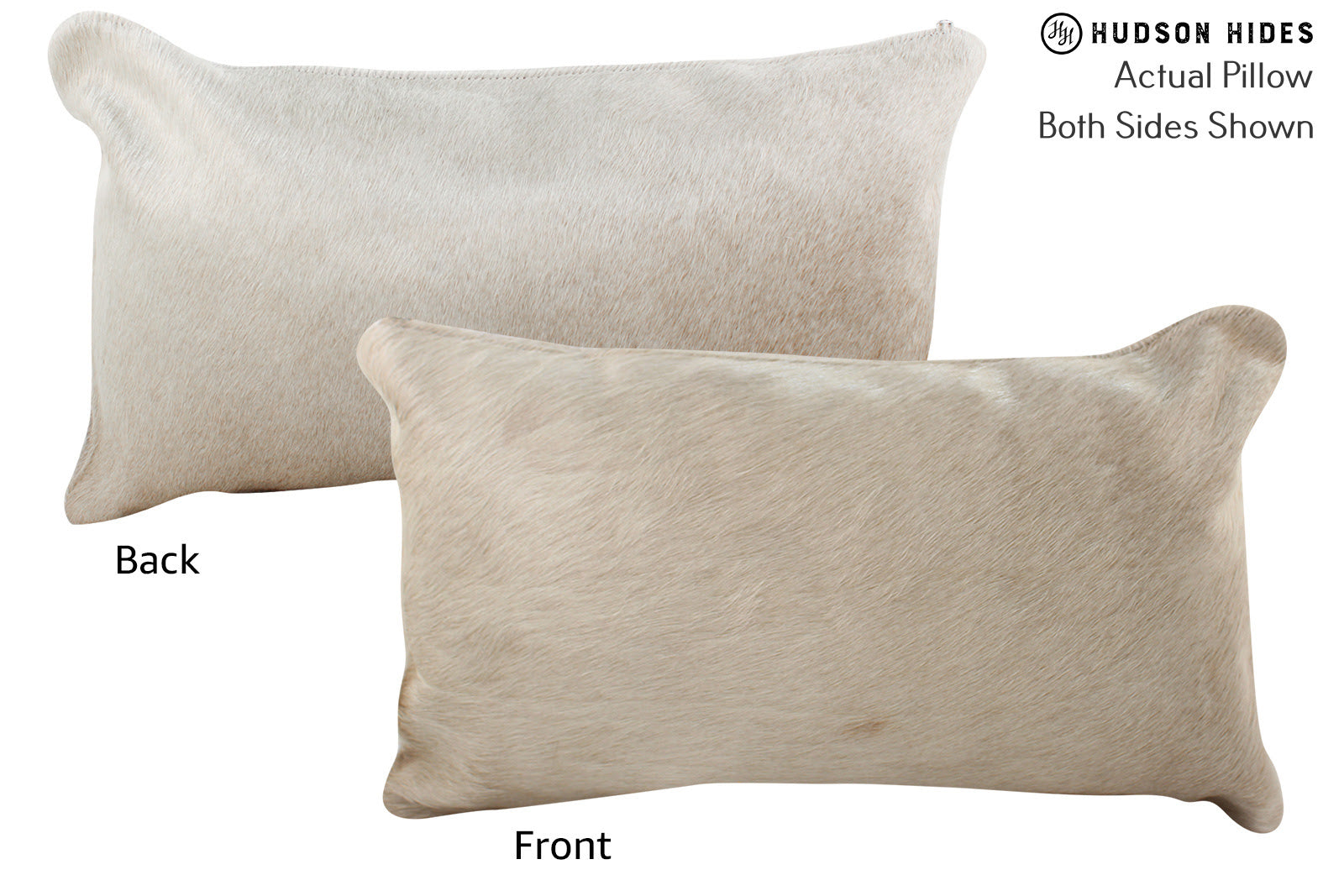 Champagne Cowhide Pillow #73682
