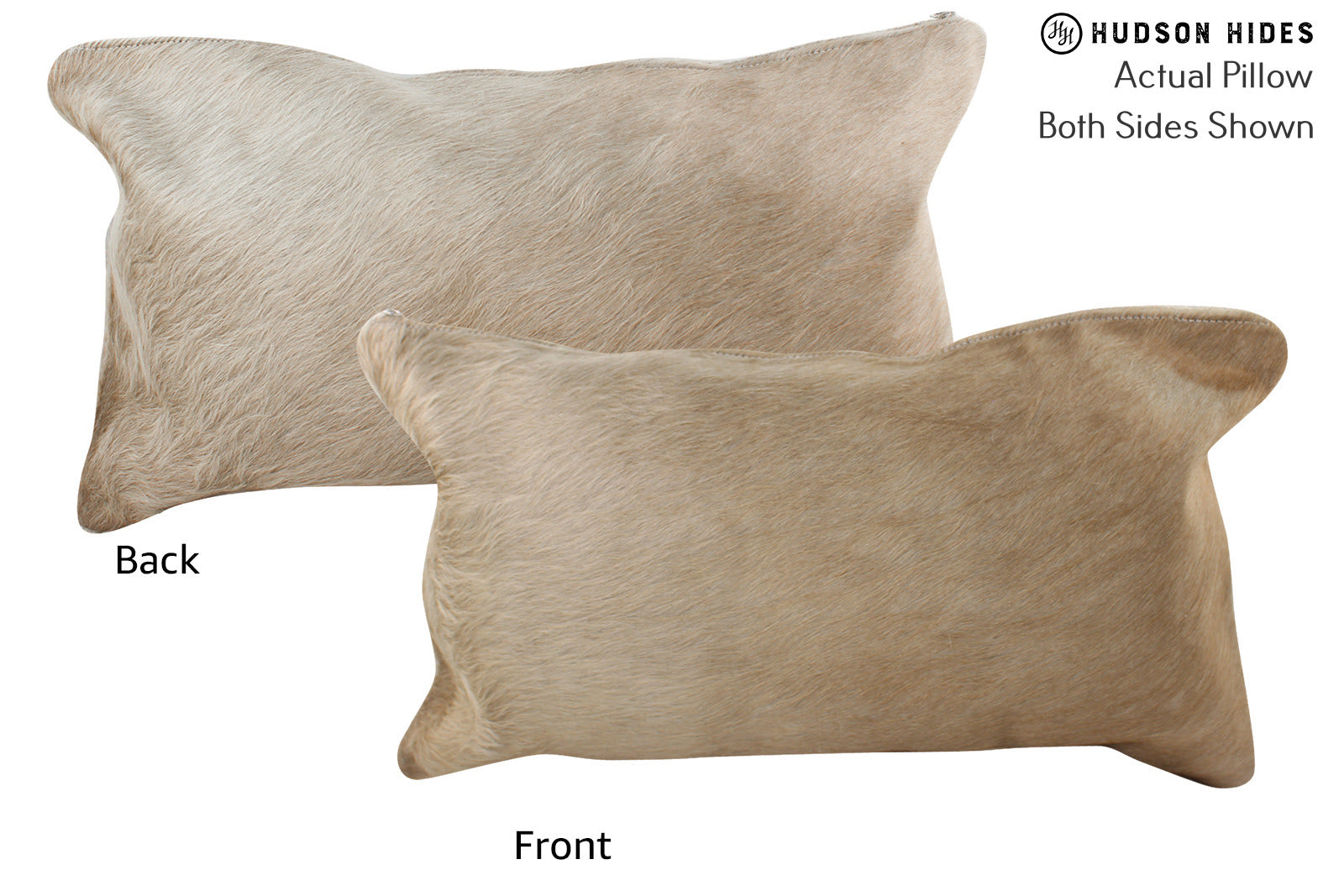 Champagne Cowhide Pillow #73683