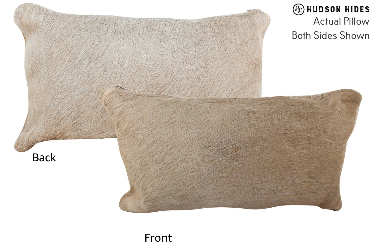 Champagne Cowhide Pillow #73693