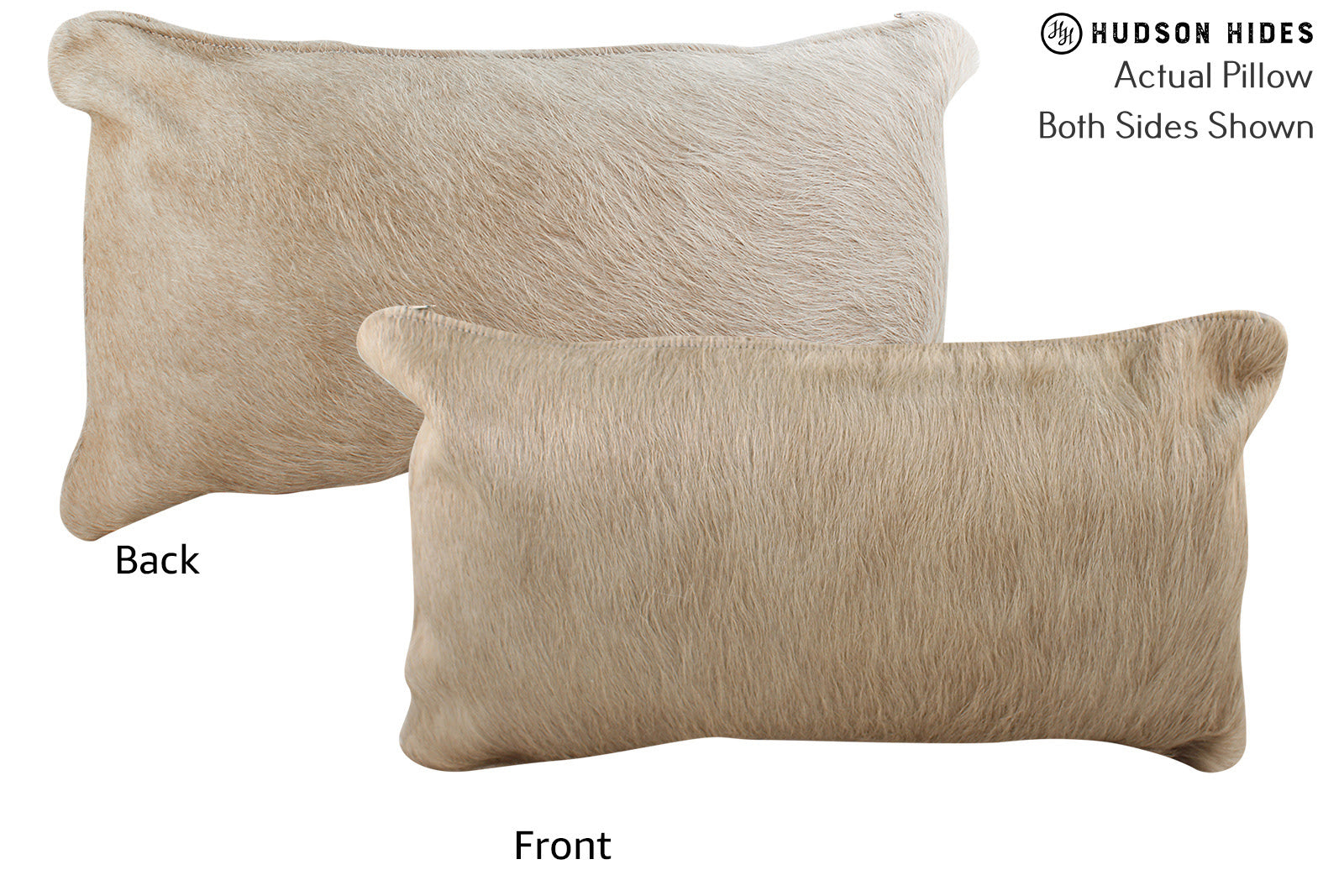 Champagne Cowhide Pillow #73756