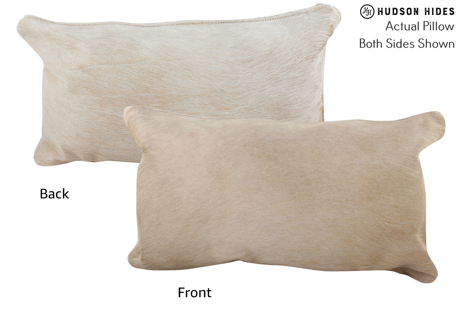 Champagne Cowhide Pillow #73757