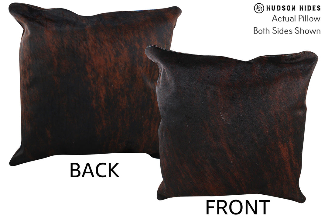 Dark Brindle Pillow 20"x20"#76368 by Hudson Hides