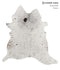 Salt and Pepper Brown X-Large Brazilian Cowhide Rug 6'10