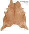 Solid Brown XX-Large Brazilian Cowhide Rug 8'2