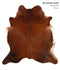 Medium Brindle X-Large Brazilian Cowhide Rug 6'6