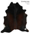 Chocolate X-Large Brazilian Cowhide Rug 6'8
