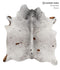 Salt and Pepper Brown X-Large Brazilian Cowhide Rug 6'9