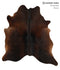 Chocolate X-Large Brazilian Cowhide Rug 6'10