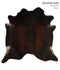 Chocolate X-Large Brazilian Cowhide Rug 6'9