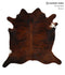 Dark Brindle X-Large Brazilian Cowhide Rug 7'0