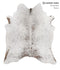 Salt and Pepper Brown Large Brazilian Cowhide Rug 6'7