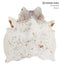 Salt and Pepper Brown Large Brazilian Cowhide Rug 6'0