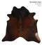 Chocolate Large Brazilian Cowhide Rug 6'0