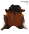 Chocolate X-Large Brazilian Cowhide Rug 6'2