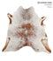 Salt and Pepper Brown XX-Large Brazilian Cowhide Rug 7'1