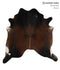 Chocolate X-Large Brazilian Cowhide Rug 6'8