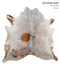 Salt and Pepper Brown X-Large Brazilian Cowhide Rug 6'7
