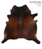 Chocolate X-Large Brazilian Cowhide Rug 6'6