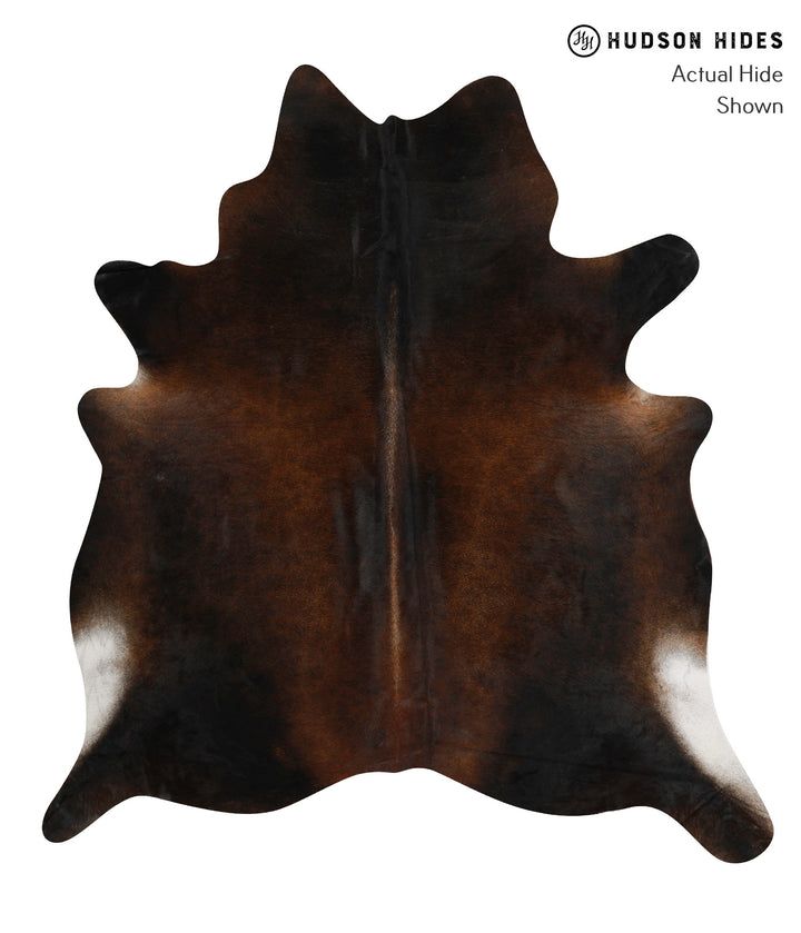 Chocolate XX-Large Brazilian Cowhide Rug 7'6"H x 6'9"W #85443 by Hudson Hides