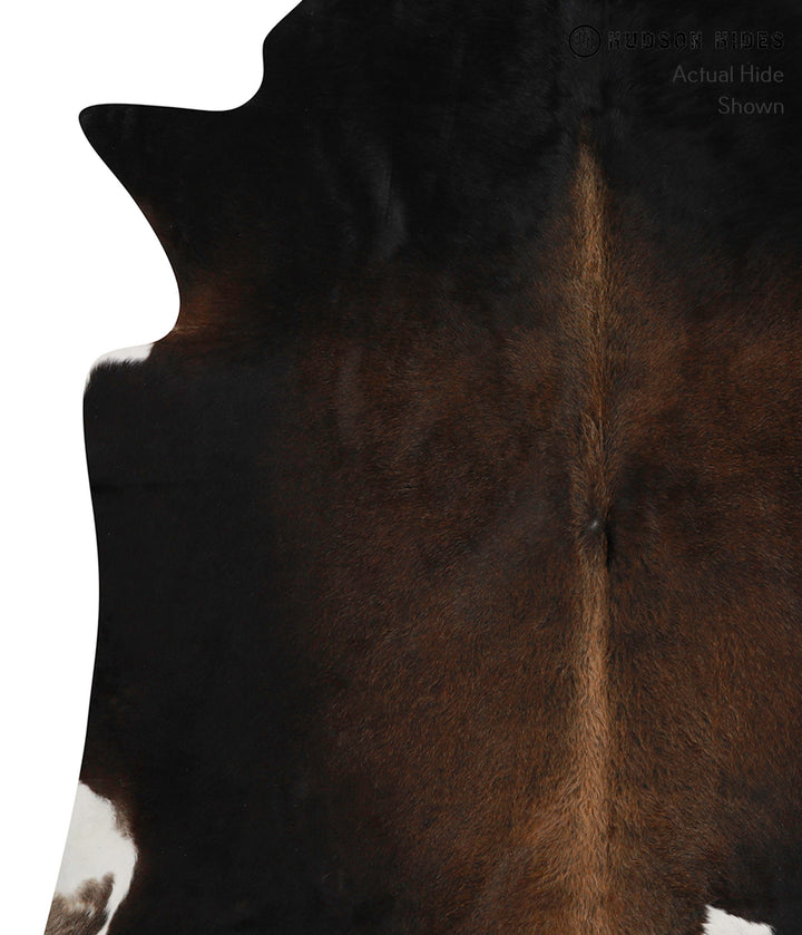 Chocolate X-Large Brazilian Cowhide Rug 6'8"H x 6'5"W #85634 by Hudson Hides