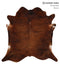 Dark Brindle X-Large Brazilian Cowhide Rug 6'9