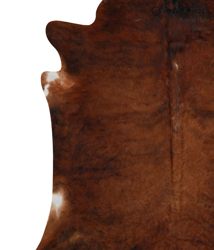Dark Brindle X-Large Brazilian Cowhide Rug 6'9"H x 6'10"W #85966 by Hudson Hides