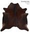 Chocolate X-Large Brazilian Cowhide Rug 6'7