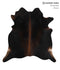 Chocolate Large Brazilian Cowhide Rug 6'3