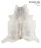 Medium Grey XX-Large Brazilian Cowhide Rug 7'2