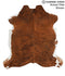 Medium Brindle Large European Cowhide Rug 6'5