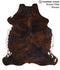 Dark Brindle X-Large European Cowhide Rug 7'0