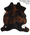 Dark Brindle X-Large European Cowhide Rug 6'10