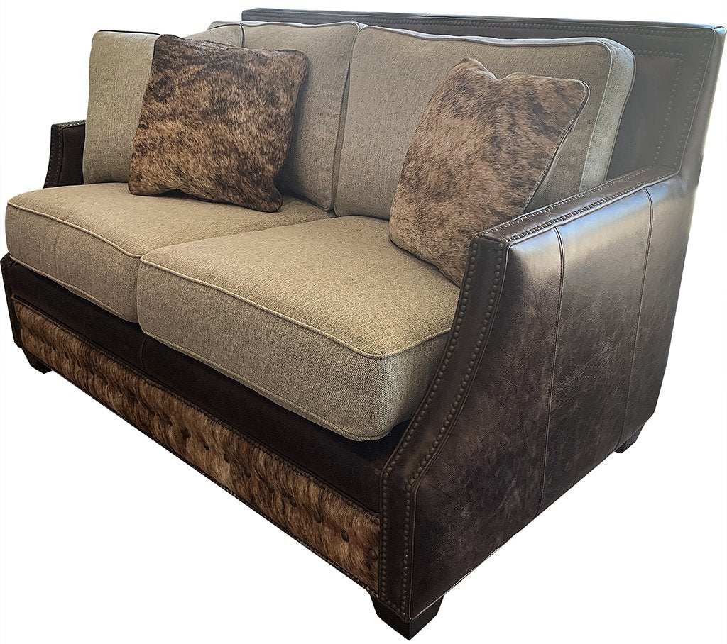 Adrian Contemporary Western Love Seat
