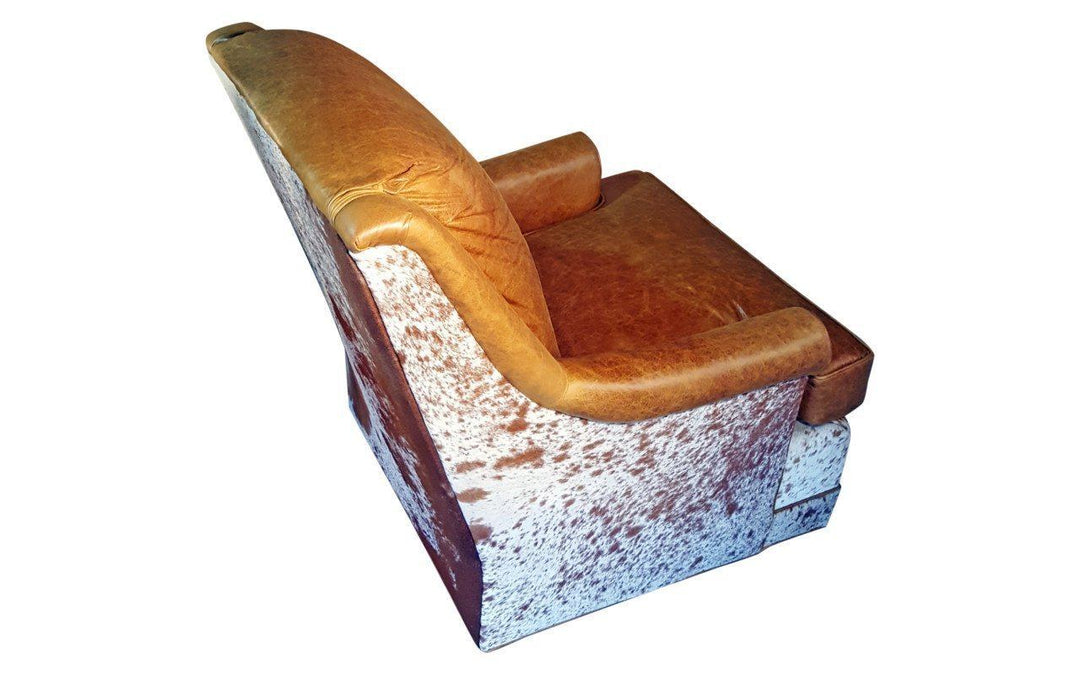 Longhorn Tallback Swivel Glider