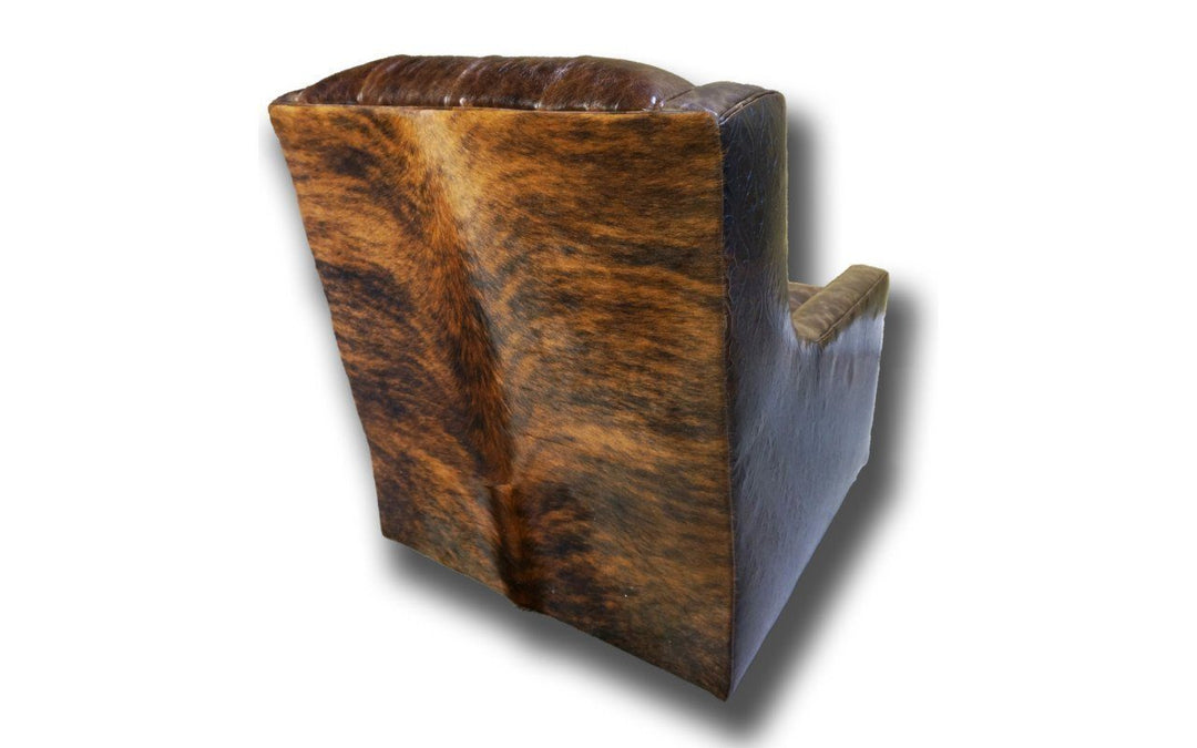 Medina tall back tufted swivel glider