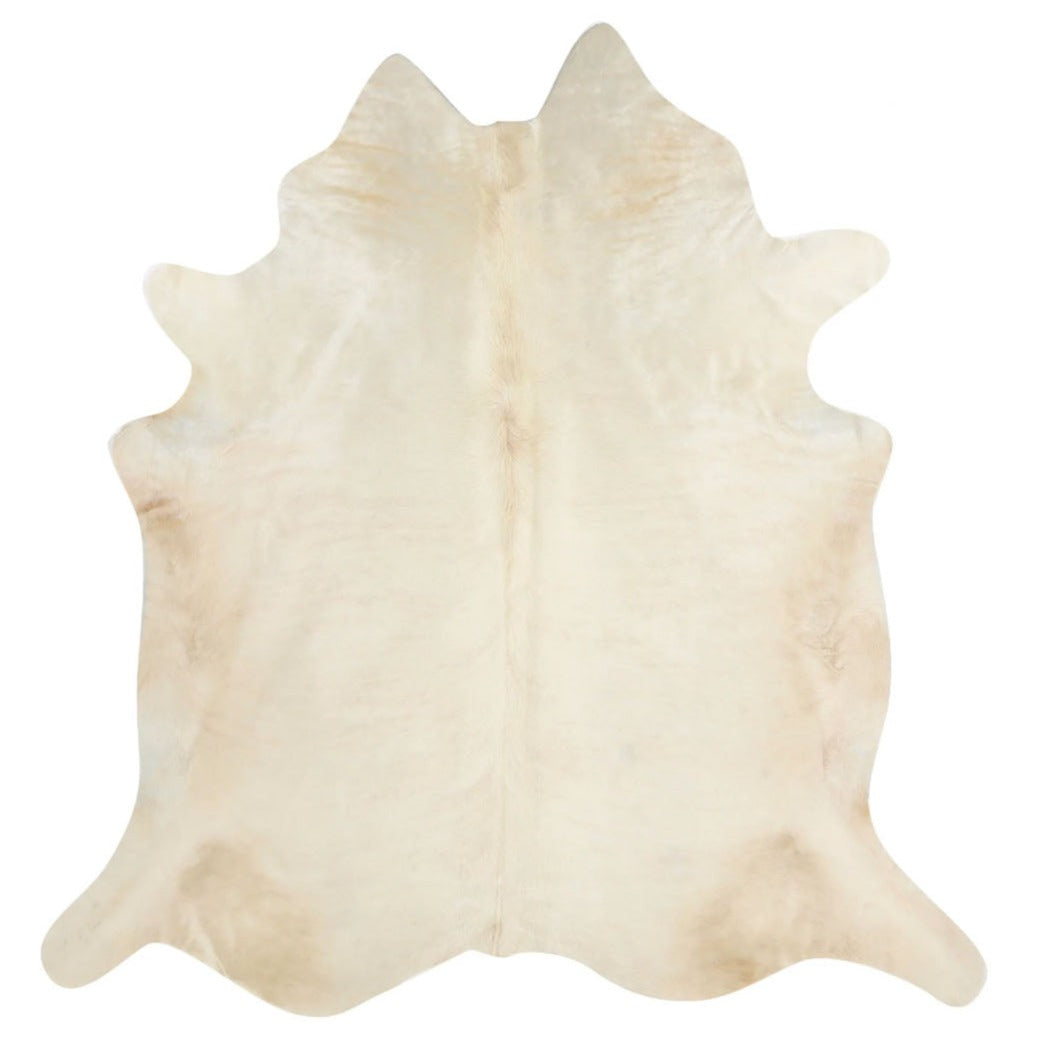 Champagne Brazilian Cowhide Rug