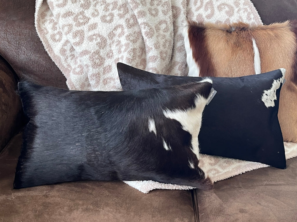 Add Style to Your Home with Chic Cowhide Pillows