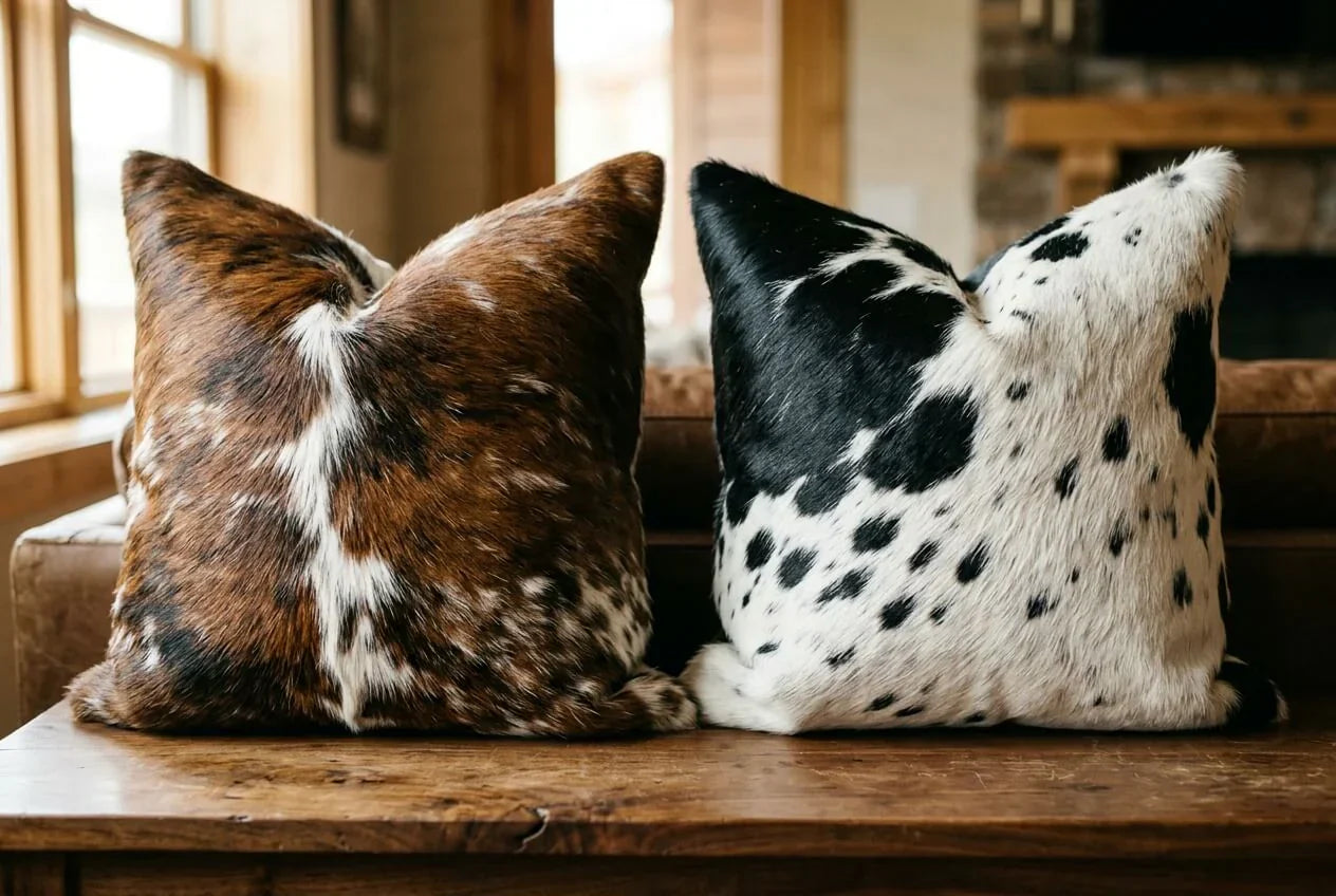 How to Style Cowhide Pillows: Designer Tips for Every Room