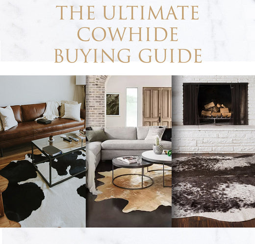 The Ultimate Cowhide Rug Buying Guide!