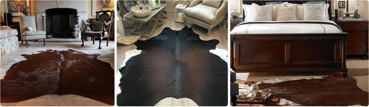 Warm Caramel Cowhide Rugs