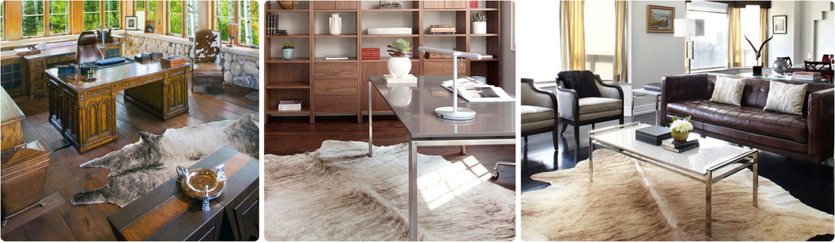 Light Brindle Cowhide Rugs