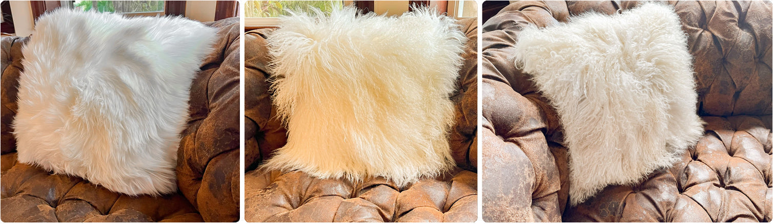 Sheepskin Pillows