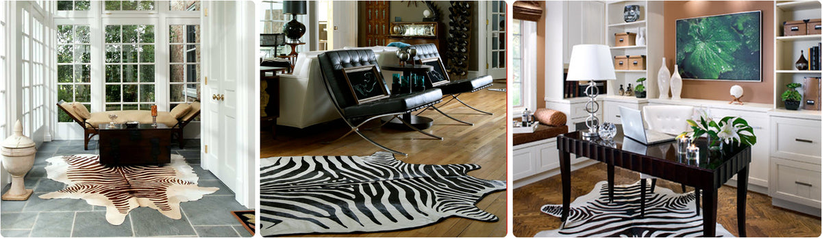 Animal Print Cowhide Rugs