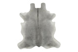 Medium Grey X-Large European Cowhide Rug 7'0"H x 6'6"W #11720 by Hudson Hides