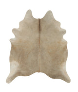 Taupe X-Large Brazilian Cowhide Rug 7'3"H x 6'5"W #12903 by Hudson Hides