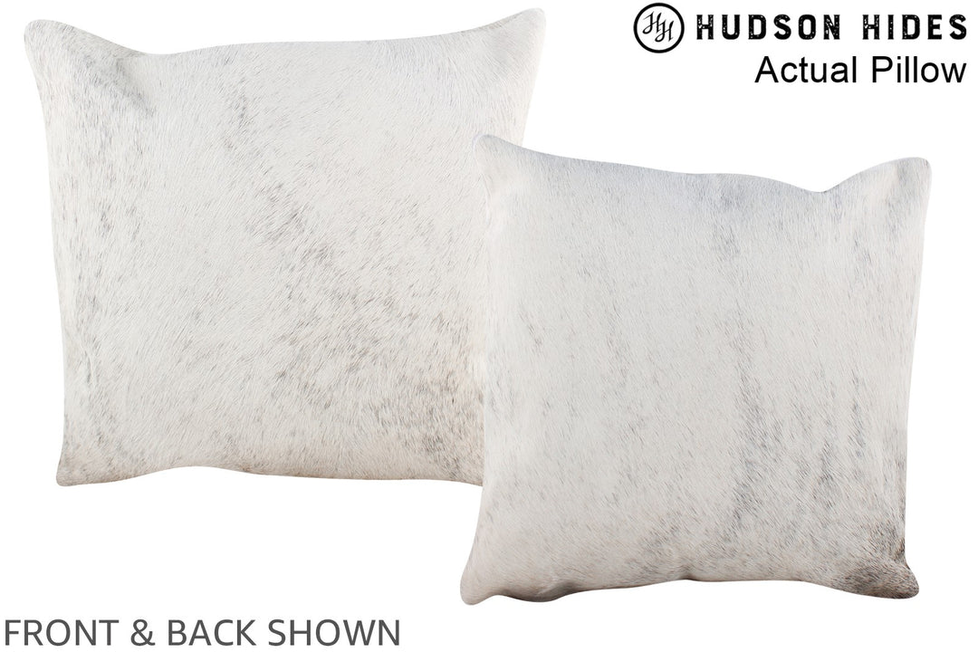 Grey 16"x16" Brazilian Cowhide Pillow #A13580 by Hudson Hides