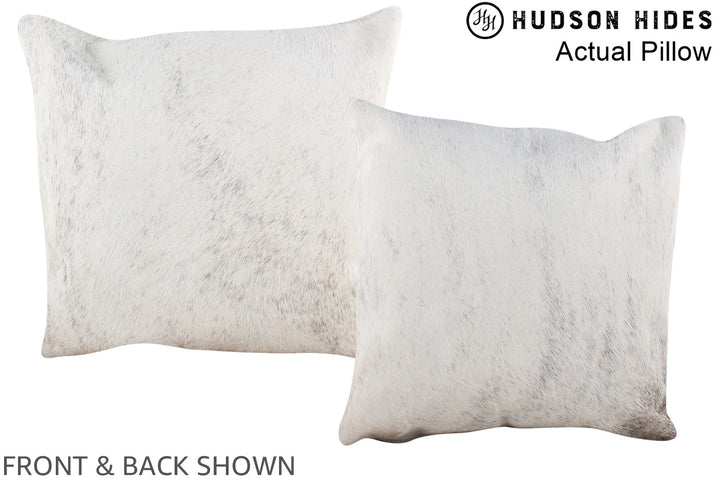 Grey 16"x16" Brazilian Cowhide Pillow #A13580 by Hudson Hides